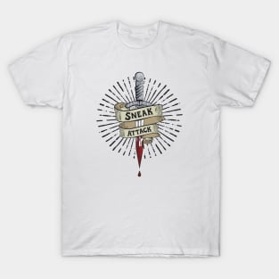 Sneak Attack Dagger Vintage T-Shirt